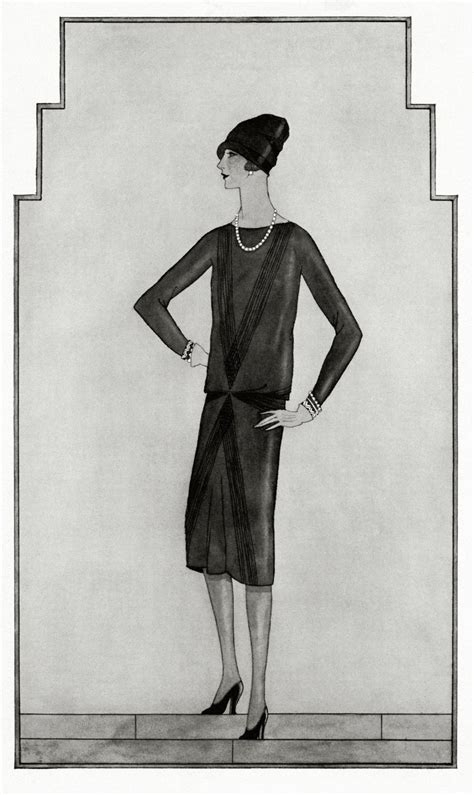 coco chanel black dess|1926 vogue little black dress.